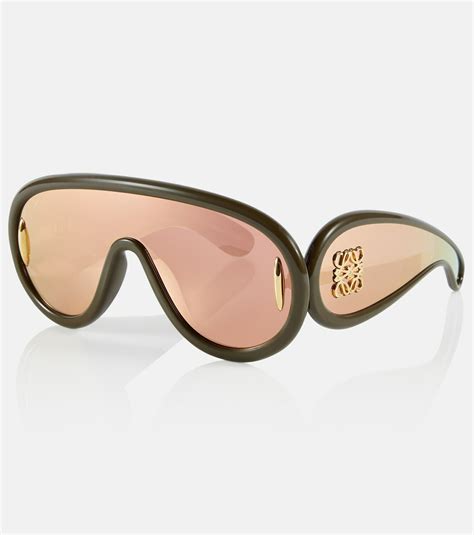 loewe oversized aviator sunglasses